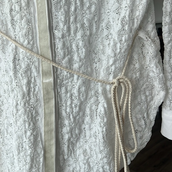 Free People white tunic/top - Picture 2 of 4